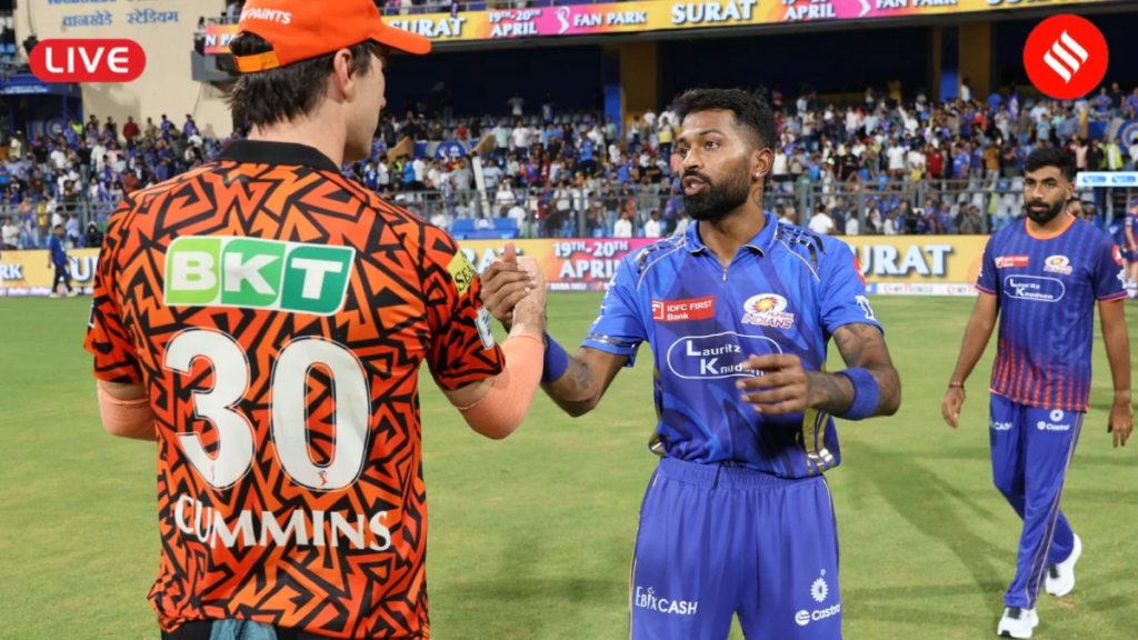 sunrisers hyderabad vs mumbai indians timeline