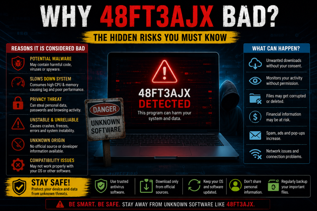 Why 48ft3ajx Bad: Understanding the Problems, Risks, and Concerns why 48ft3ajx bad