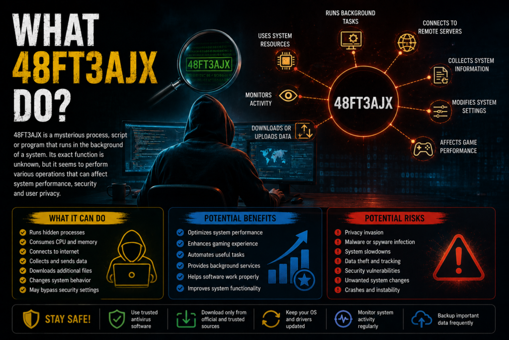 What 48ft3ajx Do: Understanding Its Possible Functions, Risks, and Online Mystery what 48ft3ajx do