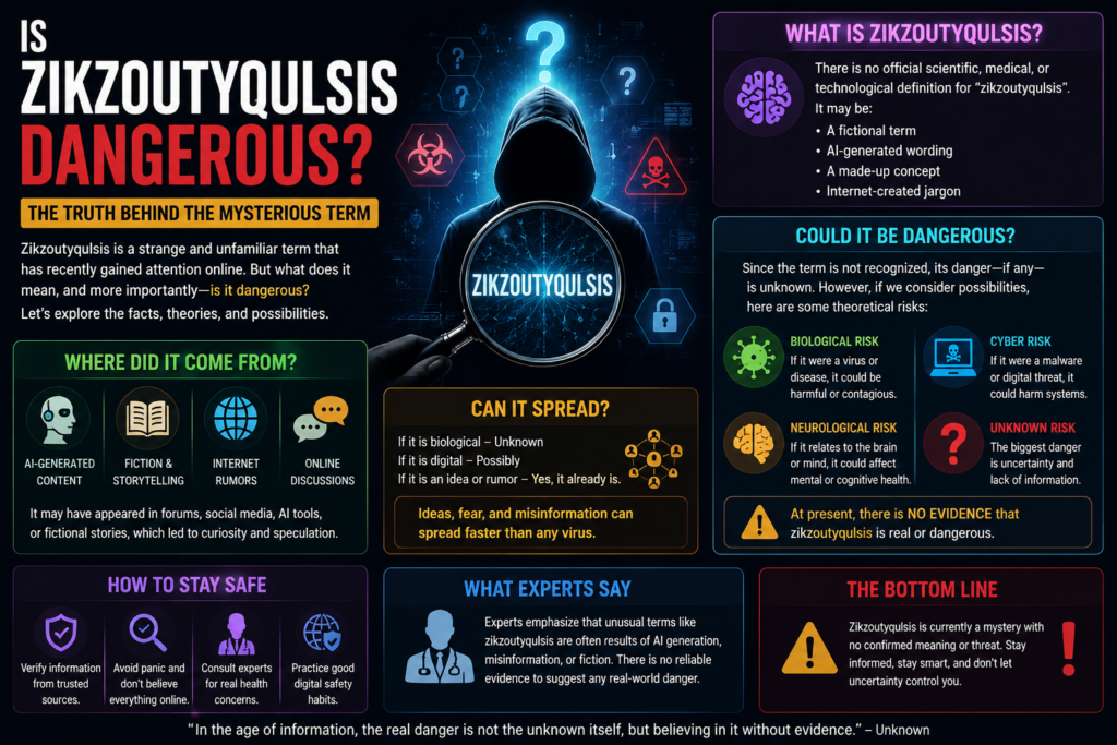 Is Zikzoutyqulsis Dangerous? Understanding the Mystery Behind the Unusual Term is zikzoutyqulsis dangerous