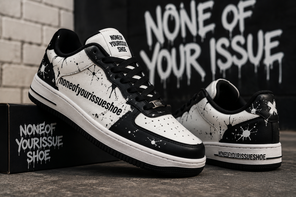 noneofyourissueshoe