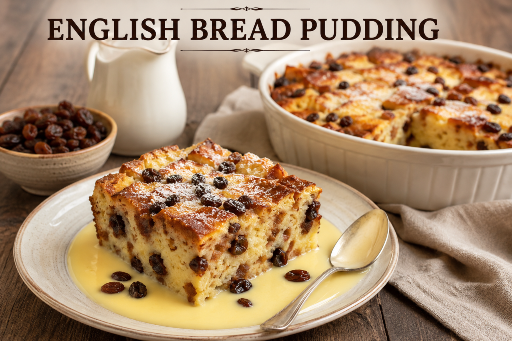 english bread pudding