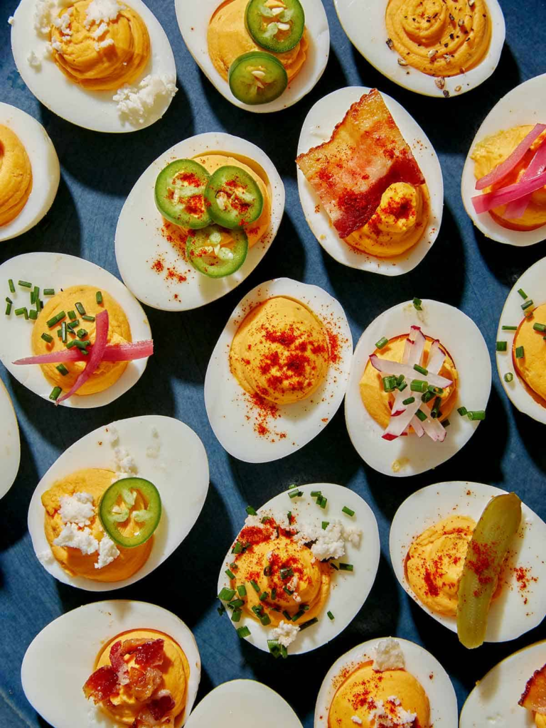 deviled eggs