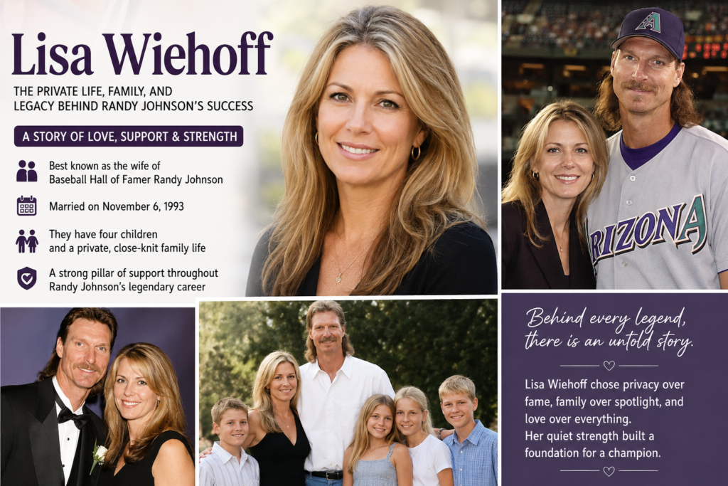 Lisa Wiehoff: The Private Life, Family, Career, and Lasting Legacy Behind Randy Johnson’s Success lisa wiehoff