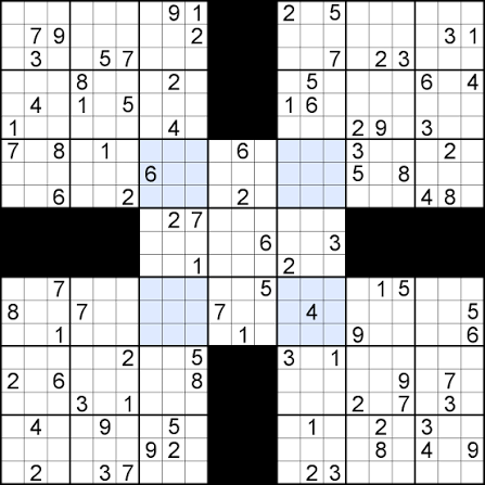 samurai sudoku
