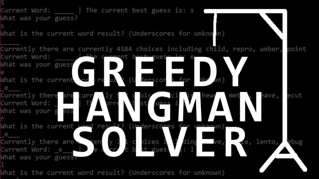hangman solver