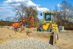 how to clear a construction site