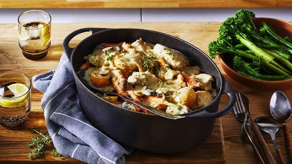 traditional chicken casserole slow cooker