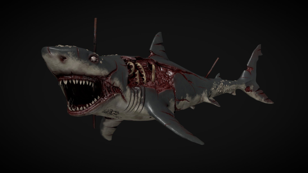 zombie shark