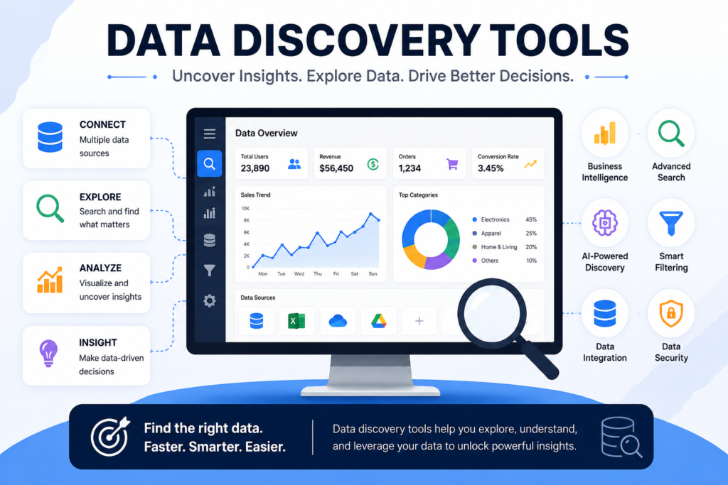 Data Discovery Tools: The Complete Guide to Modern Data Exploration, Governance, and Business Intelligence data discovery tools
