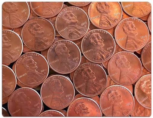 how much copper is in a penny
