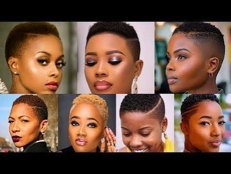 low maintenance short natural haircuts for black females