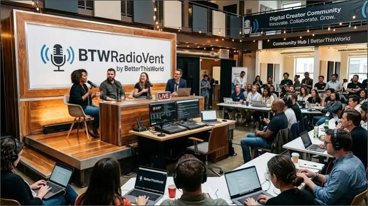 Hosted Online Radio Event BTWRadiovent
